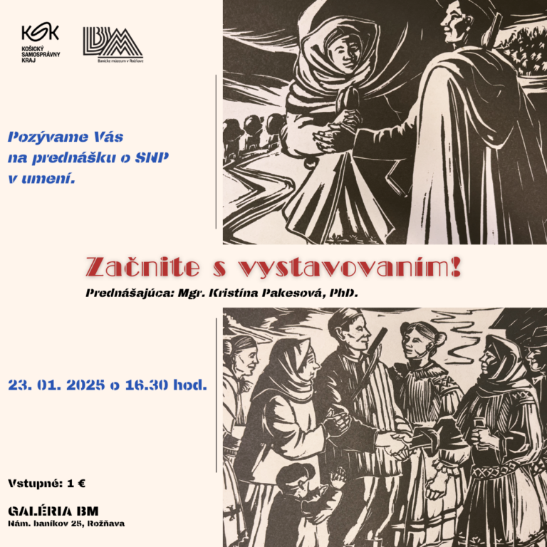 Prednáška Začnite s vystavovaním!