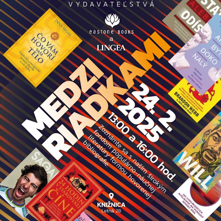Medzi riadkami: vydavateľstvo „EASTONE BOOKS a LINGEA“