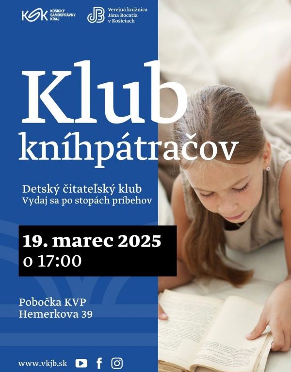 Klub kníhpátračov – marec