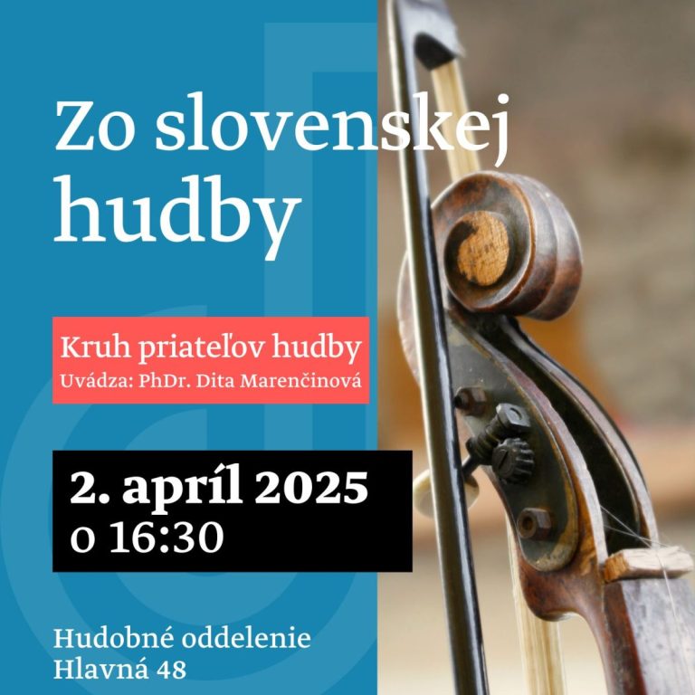 Kruh priateľov hudby – apríl