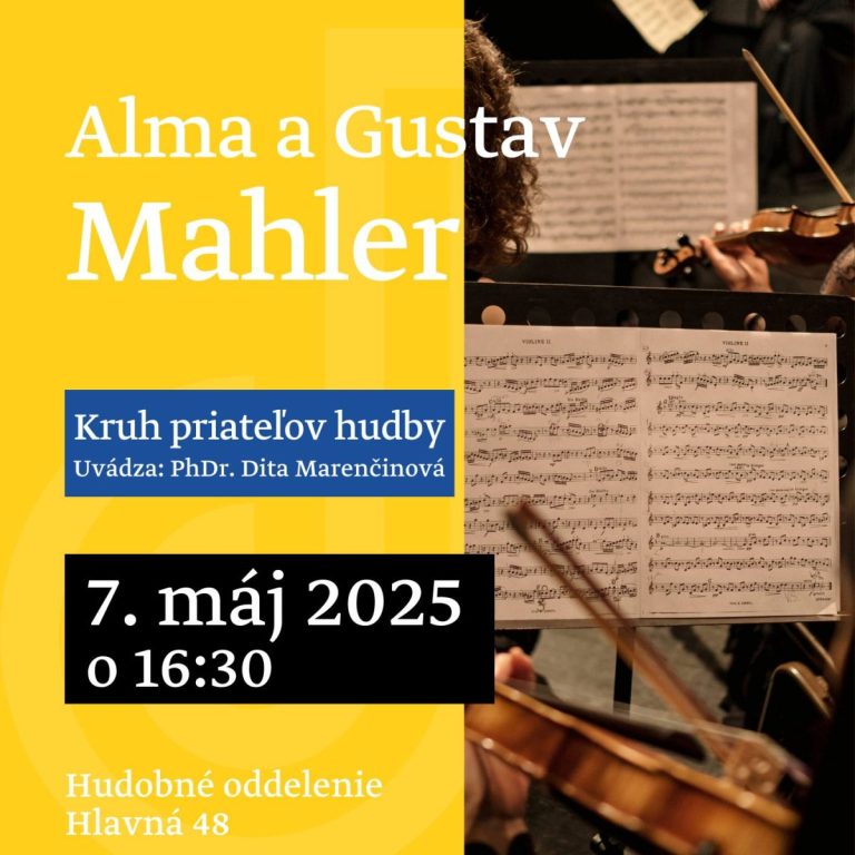 Kruh priateľov hudby – máj