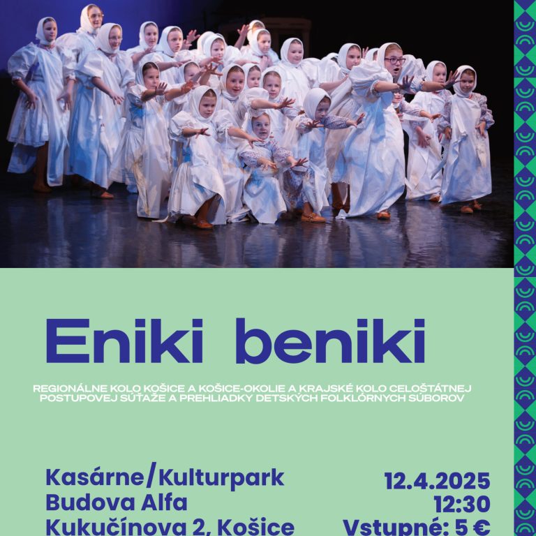 Eniki beniki – regionálne a krajské kolo