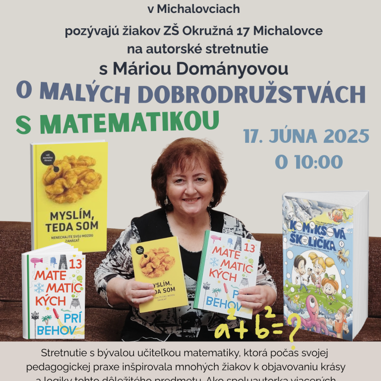 O malých dobrodružstvách s matematikou