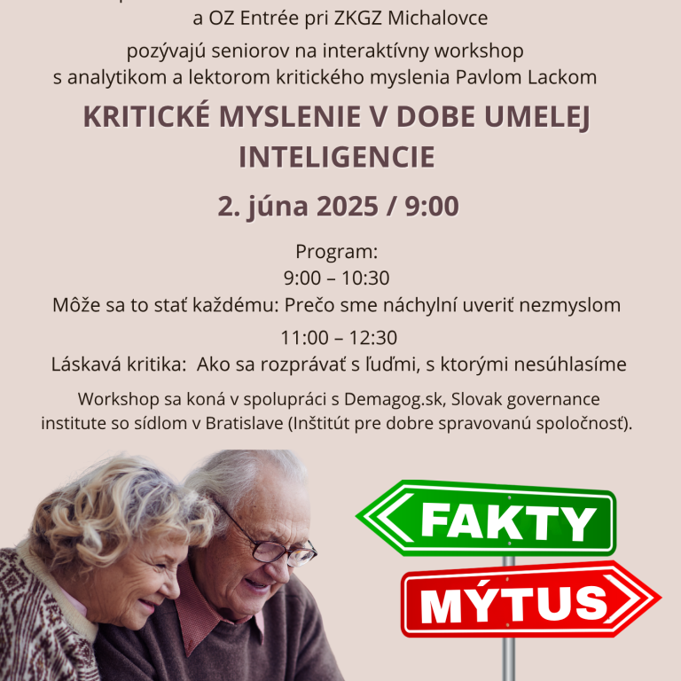 Kritické myslenie v dobe umelej inteligencie