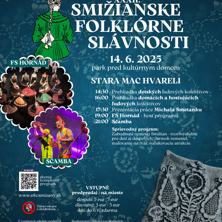 32. Smižianske folklórne slávnosti