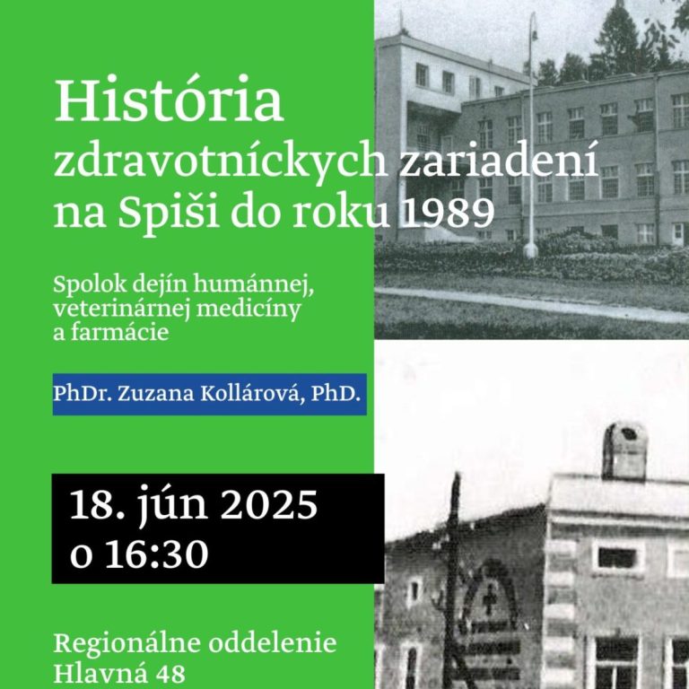 História zdravotníckych zariadení na Spiši do roku 1989
