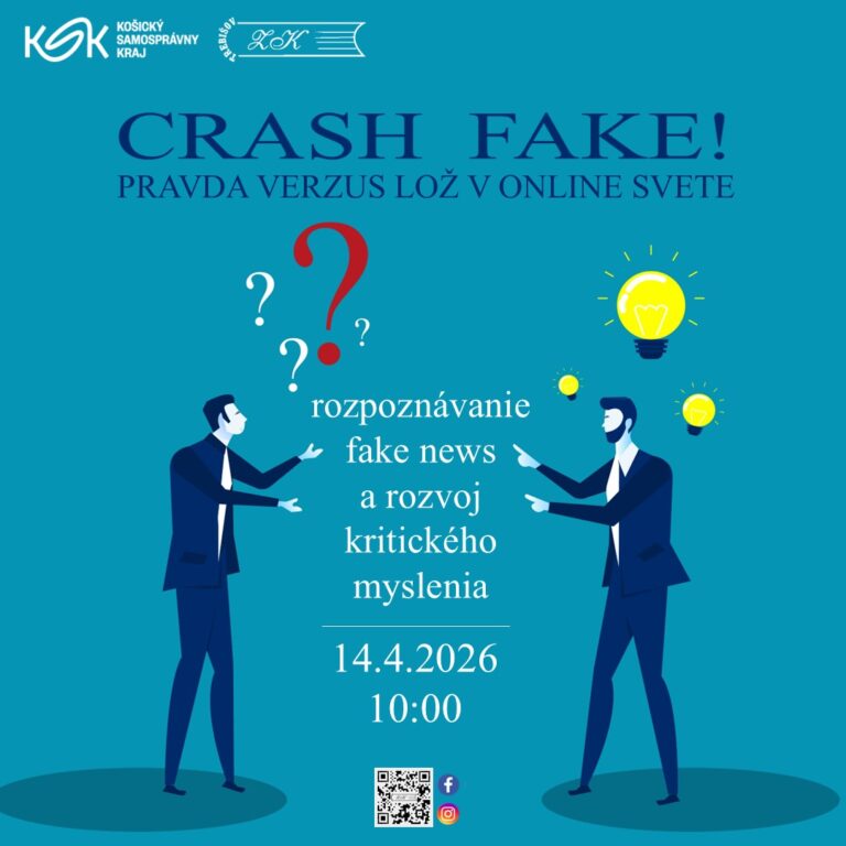 Crash Fake! Pravda verzus lož v online svete
