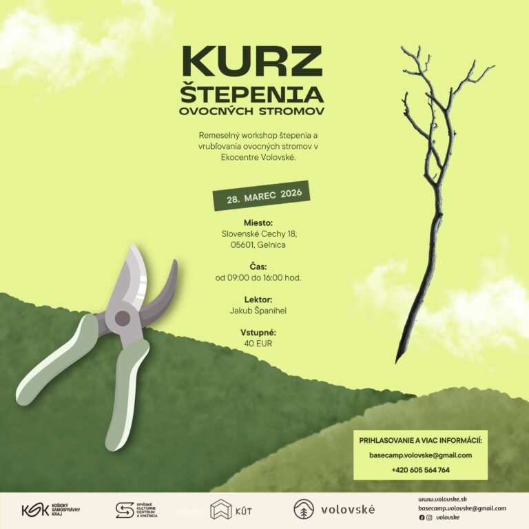 Kurz štiepania ovocných stromov