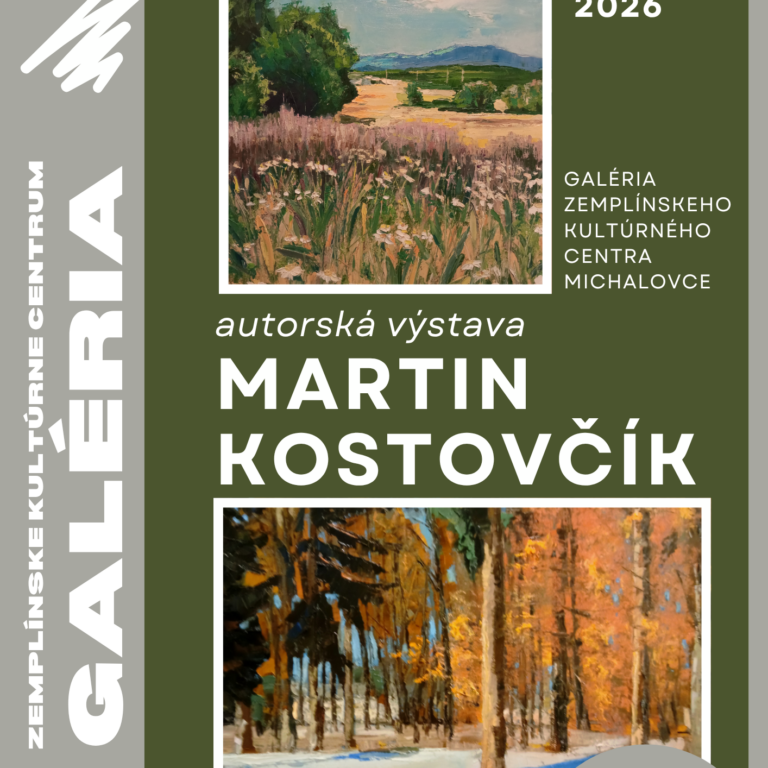 Martin Kostovčík z tvorby – autorská výstava