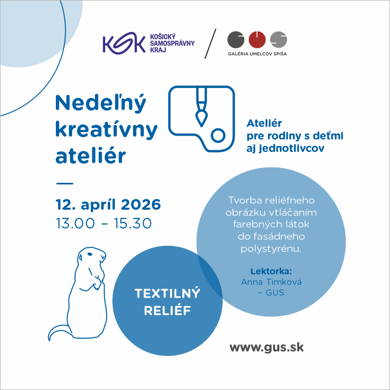 Nedeľný kreatívny ateliér: Textilný reliéf