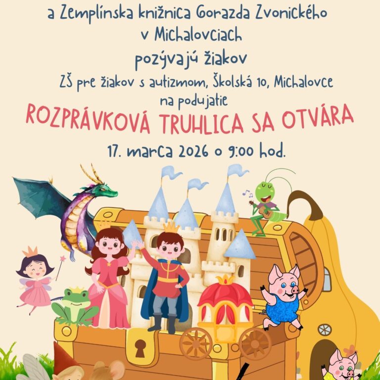 DEŇ ĽUDOVEJ ROZPRÁVKY „Rozprávková truhlica sa otvára“