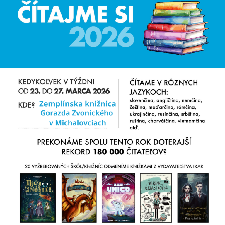 Čítajme si…2026