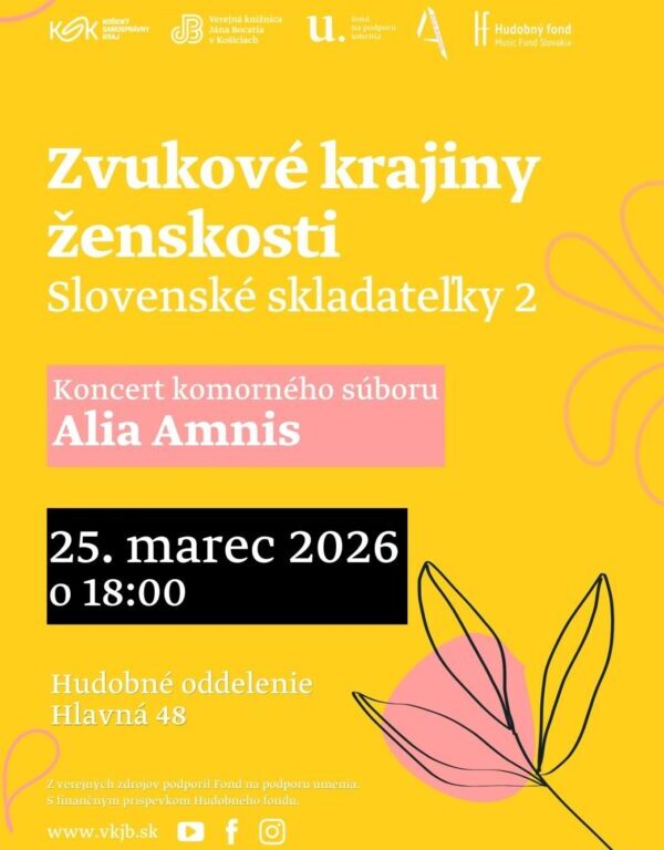 Zvukové krajiny ženskosti – Slovenské skladateľky 2