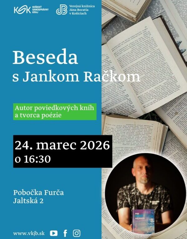 Beseda s autorom Jankom Račkom