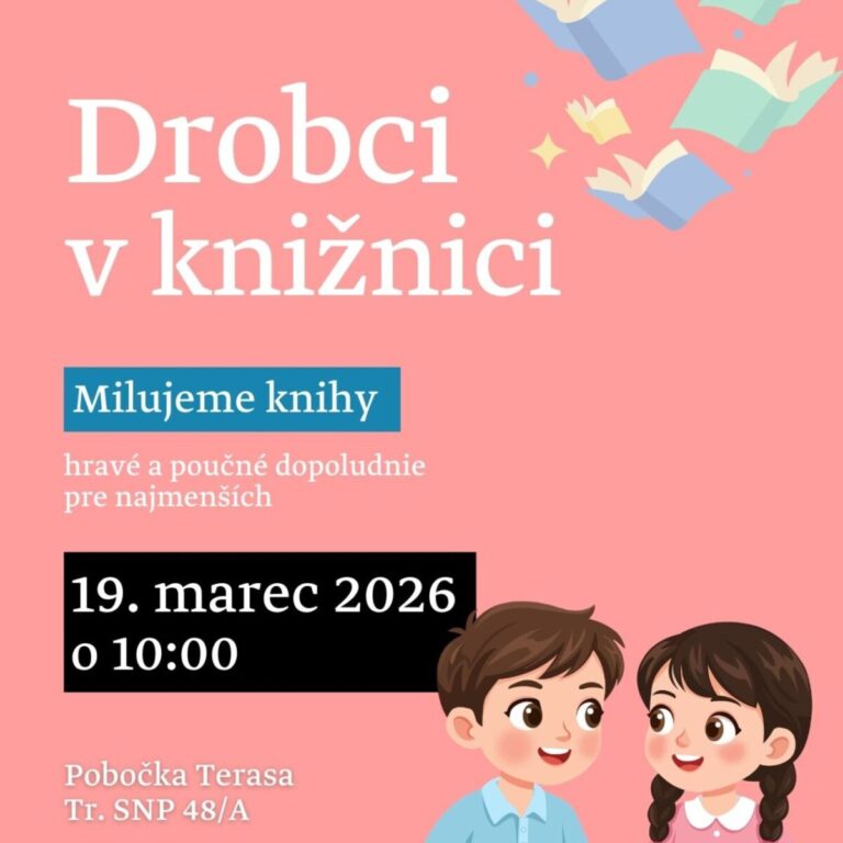 Drobci v knižnici – marec