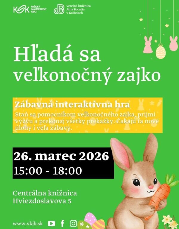 Hľadá sa veľkonočný zajko