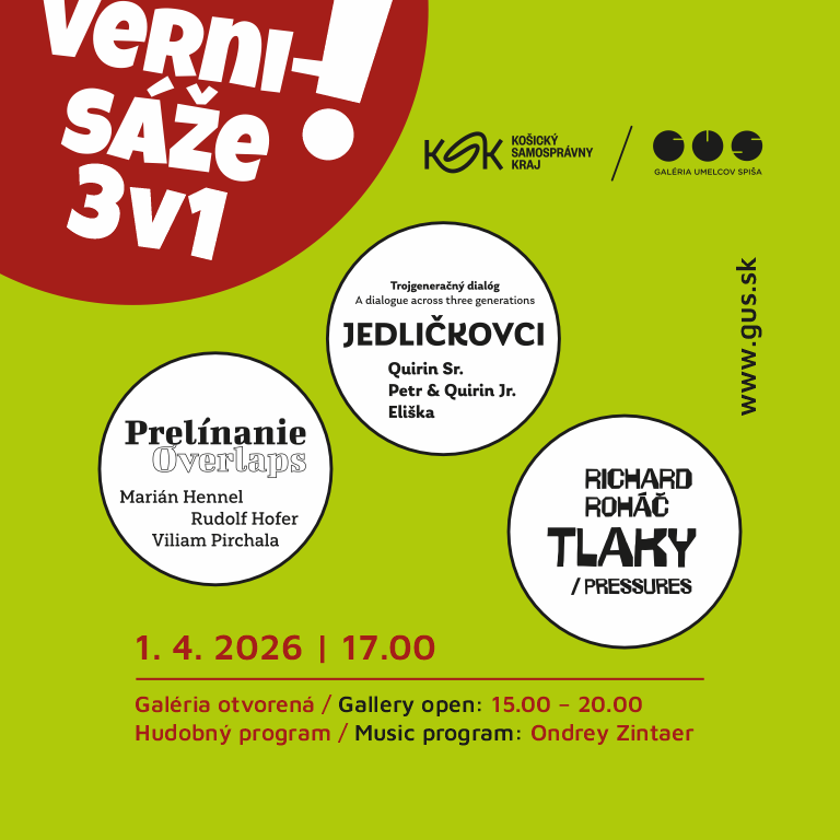 Vernisáže výstav 3v1