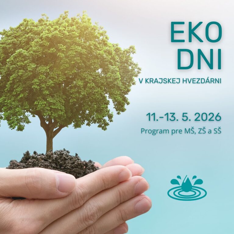 EKO DNI v Krajskej hvezdárni 2026