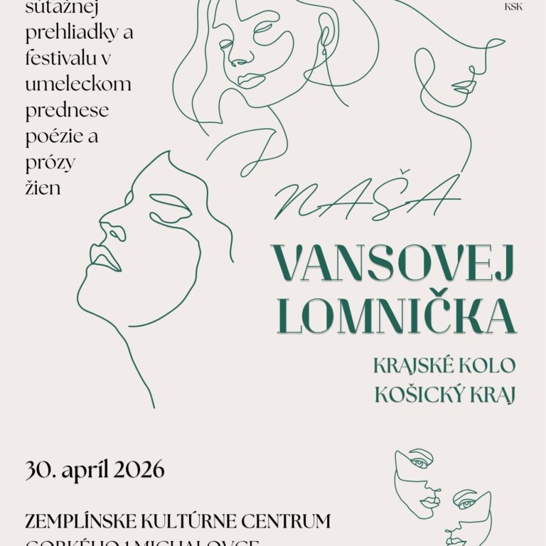 NAŠA VANSOVEJ LOMNIČKA 2026