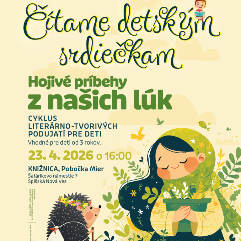 Čítame detským srdiečkam: Hojivé príbehy z našich lúk