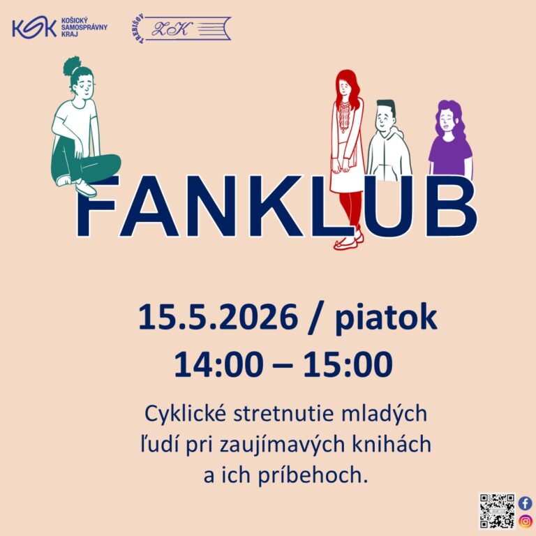 FANKLUB  MLÁDEŽNÍCKEJ  KNIHY