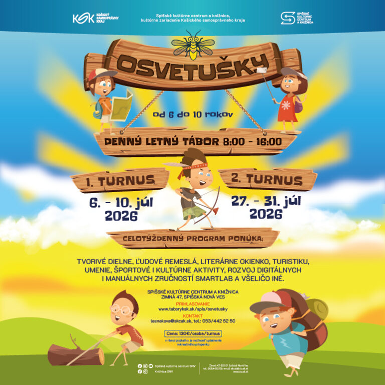OSVETUŠKY – 5. ročník zážitkového tábora na Spiši