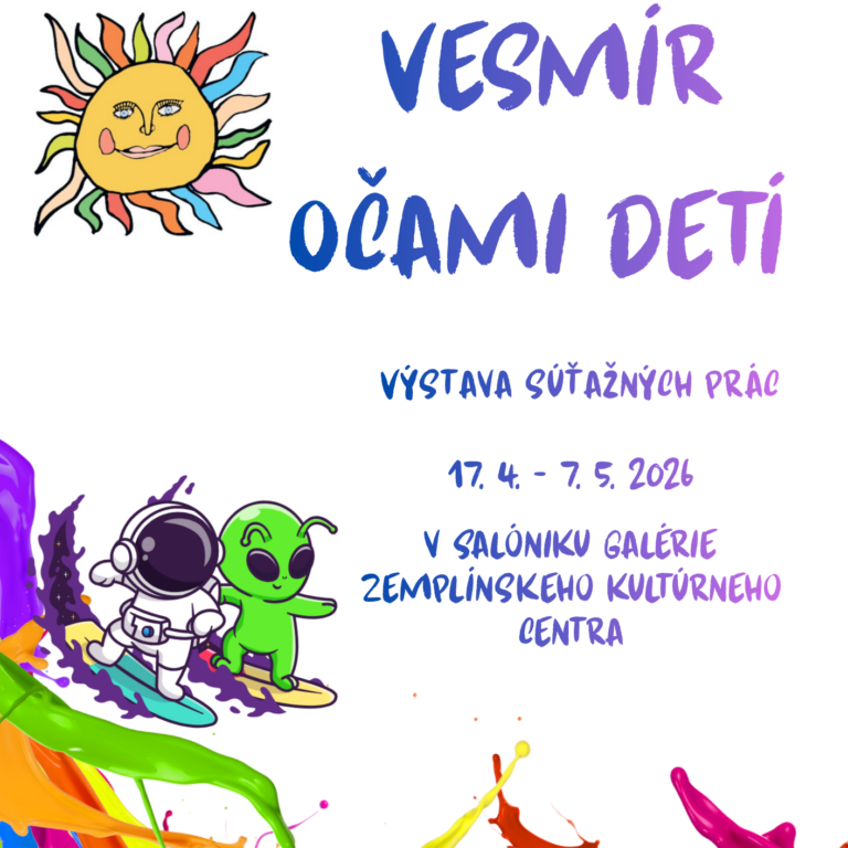 Výstava súťažných prác „Vesmír očami detí 2026“