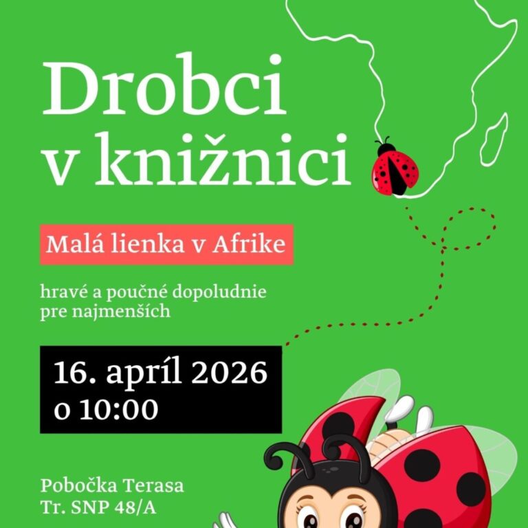 Drobci v knižnici – apríl