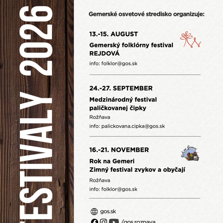 Festivaly GOS 2026