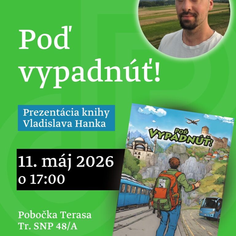 Poď vypadnúť! – prezentácia knihy