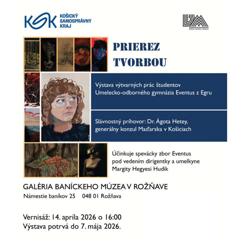 Výstava Prierez tvorbou/Egri keresztmetszet