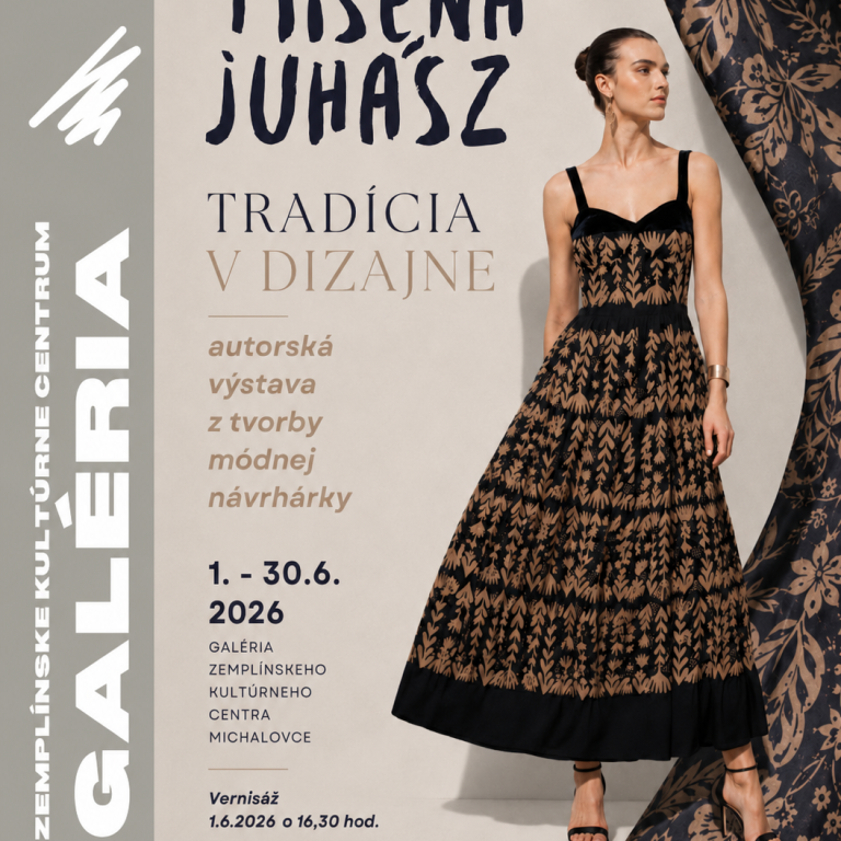 Mišena JUHÁSZ – autorská výstava z tvorby módnej návrhárky
