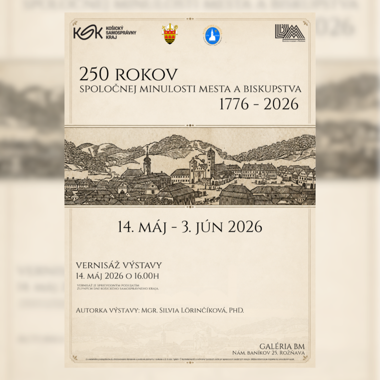 Výstava 250 rokov spoločnej minulosti mesta a biskupstva