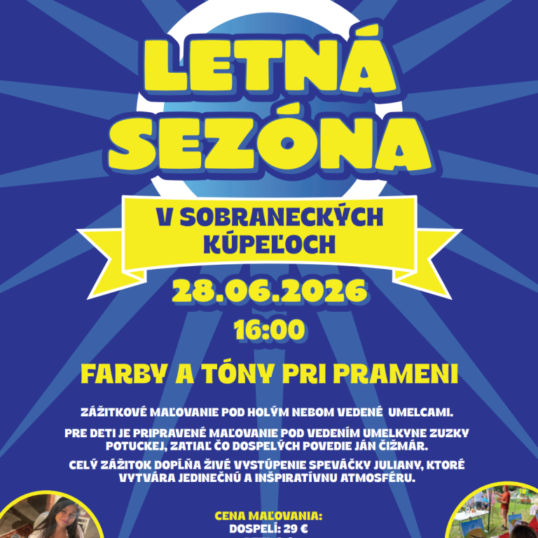 Farby a tóny pri prameni