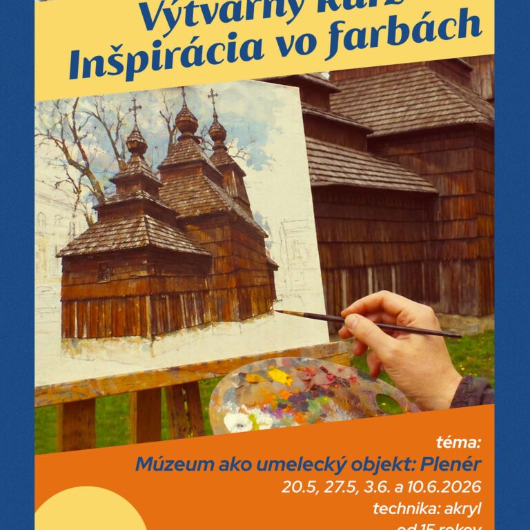 Inšpirácia vo farbách – výtvarný kurz
