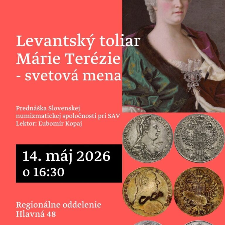 Levantský toliar Márie Terézie – svetová mena