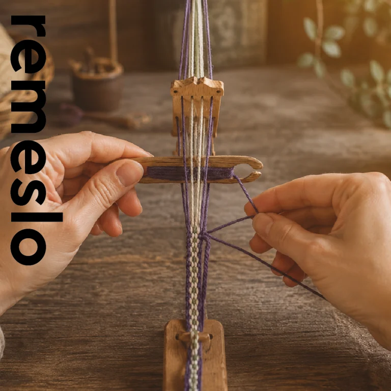 Tkanie na došťičku | Rodinný remeselný workshop