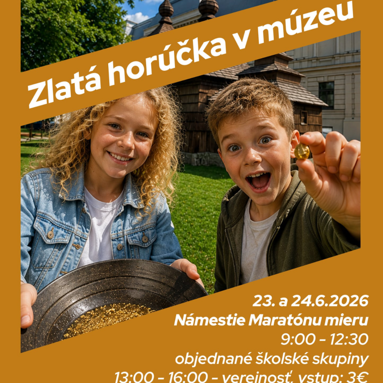 Zlatá horúčka v múzeu