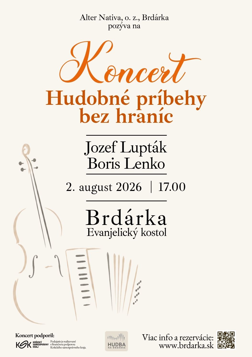 Hudba v čerešňovom raji: Hudobné príbehy bez hraníc – Jozef Lupták & Boris Lenko