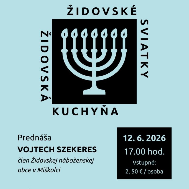 Židovské sviatky a židovská kuchyňa