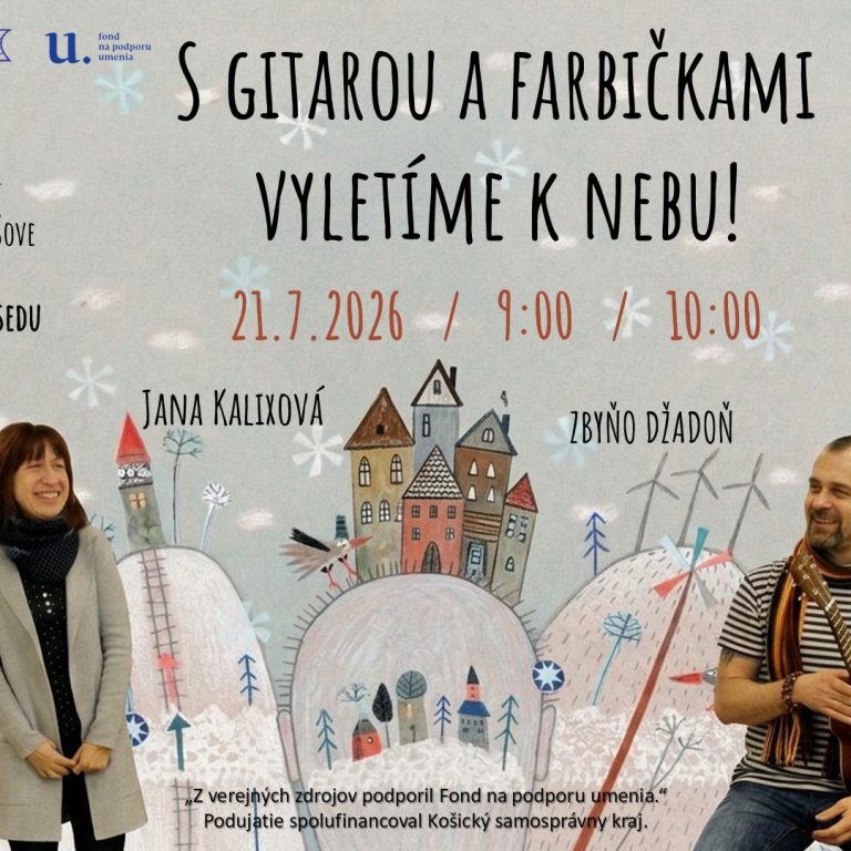 S gitarou a farbičkami vyletíme k nebu!
