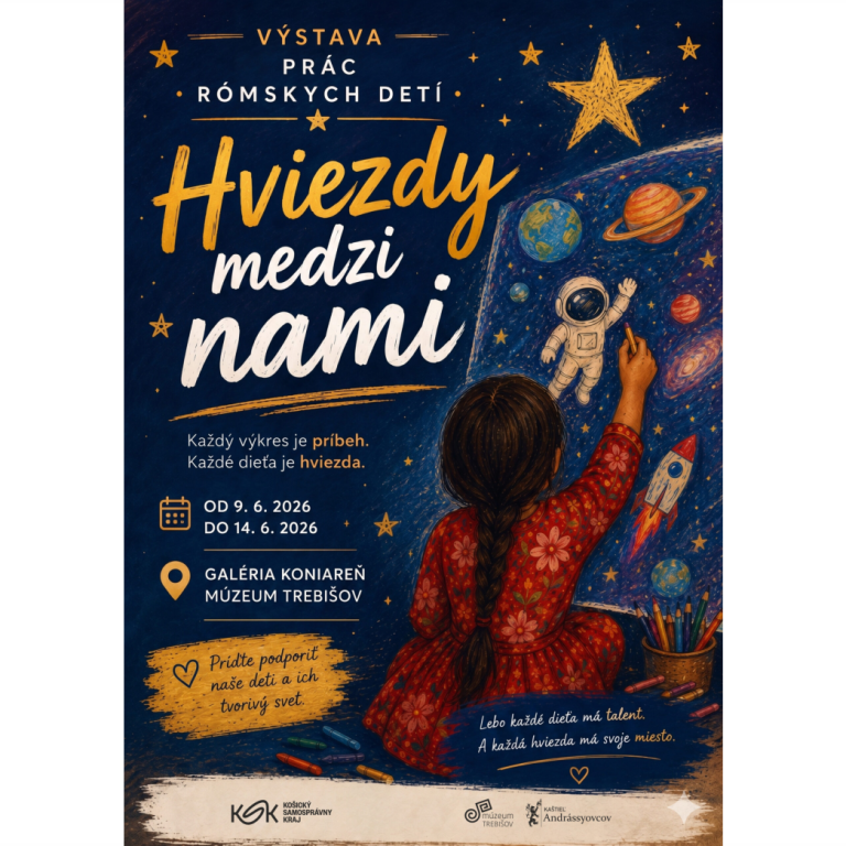 Hviezdy medzi nami Výstava prác rómskych detí