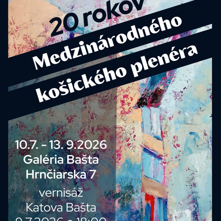20 rokov Medzinárodného košického plenéra