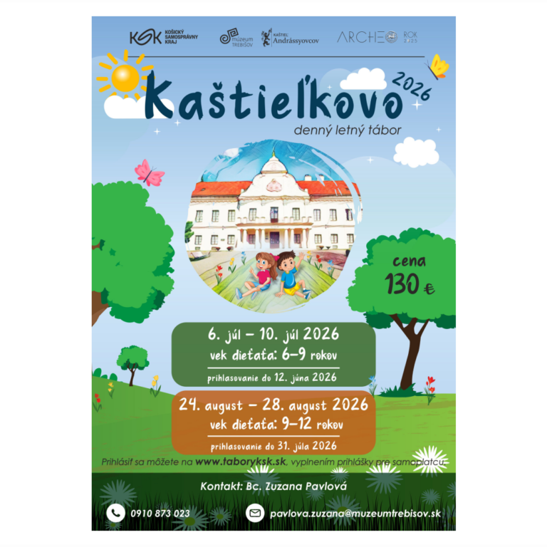 Kaštieľkovo 2026 –  Denný detský letný tábor