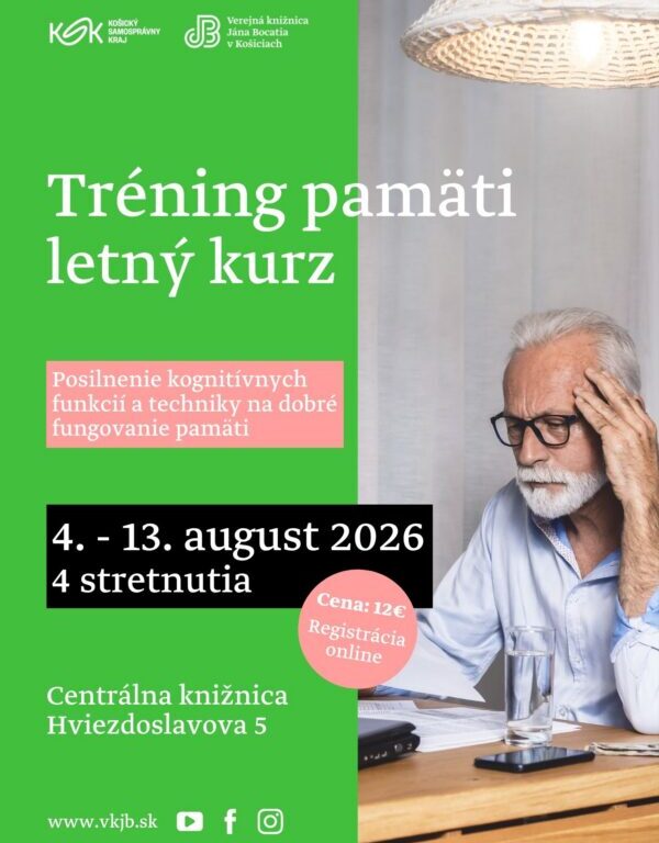 Letný kurz tréningu pamäti