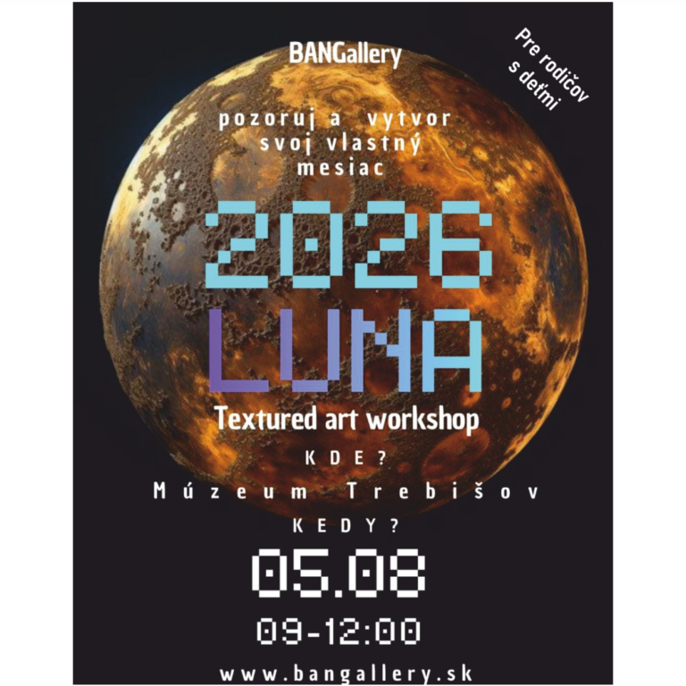 LUNA – mesiac v Textured Art – Kreatívny ateliér