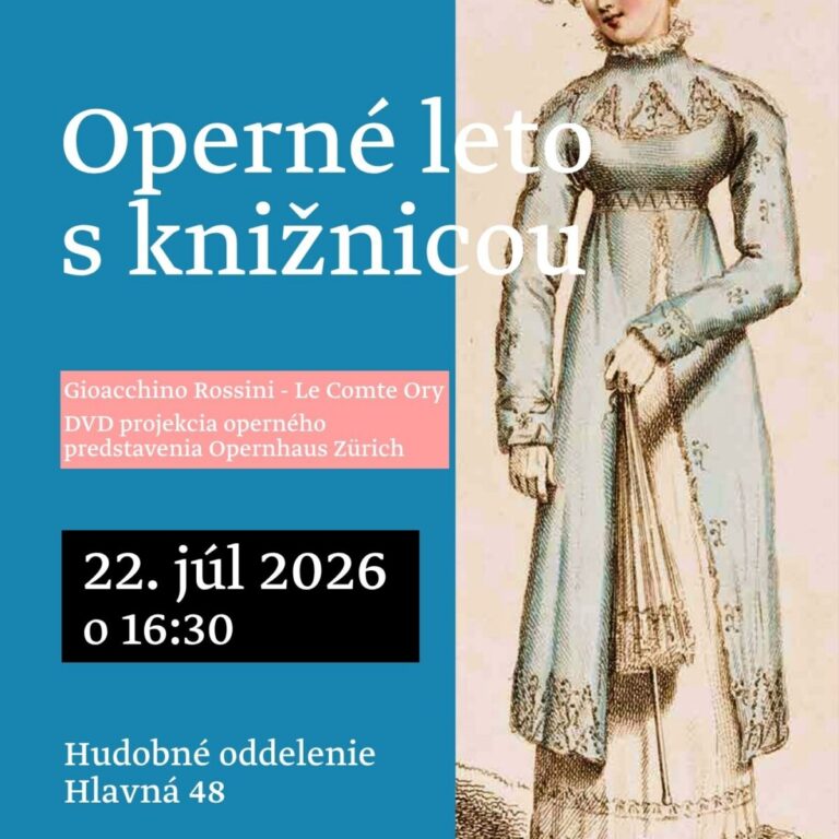 Operné leto s knižnicou – Rosiini