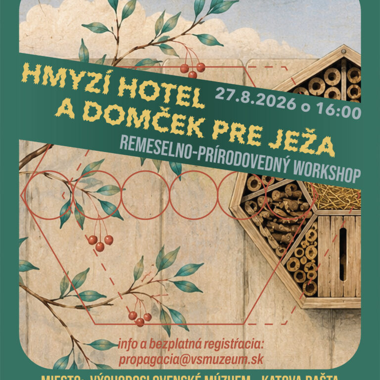 Hmyzí hotel a domček pre ježa
