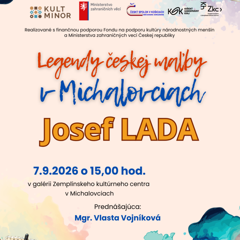 Legendy českej maľby v Michalovciach – Josef LADA