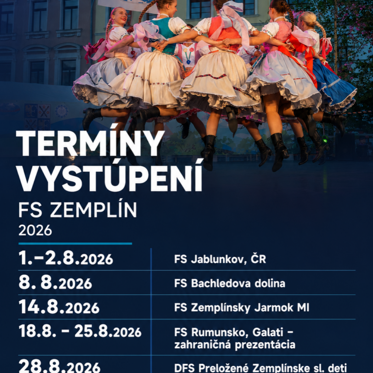 PODUJATIA FS ZEMPLÍN 2026